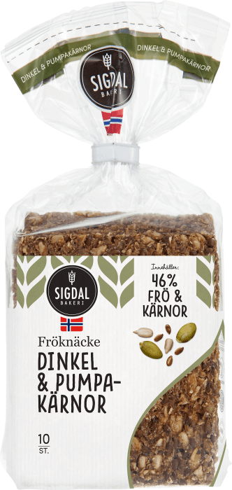 Fröknäcke Dinkel & Pumpafrön