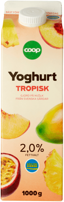 Yoghurt Tropisk 2,1%