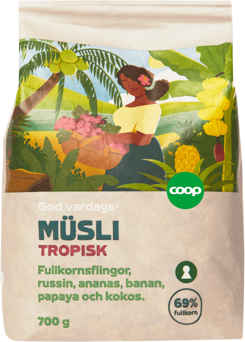 Müsli Tropisk
