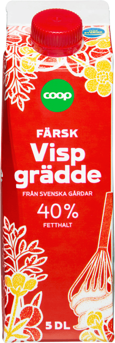 Vispgrädde 40%