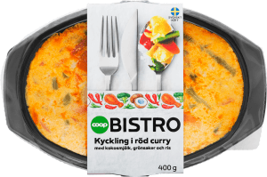 Bistro Kyckling Röd Curry