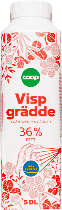 Vispgrädde 36%