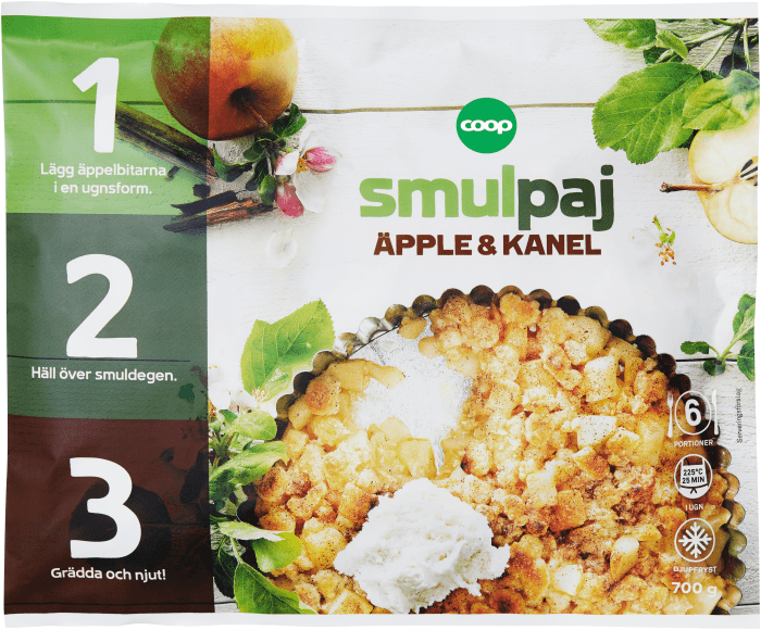 Smulpaj Äpple & kanel