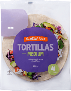 Glutenfria Tortillas Medium