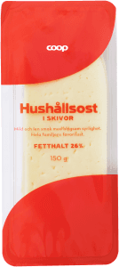 Hushållsost Skivad