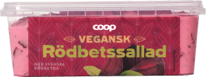 Rödbetssallad vegansk