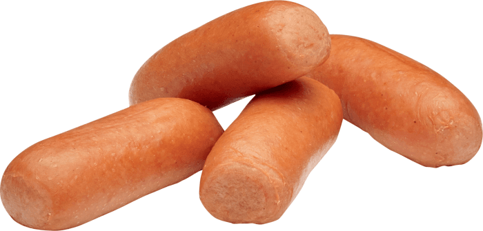 Prinskorv med Tunt Skinn