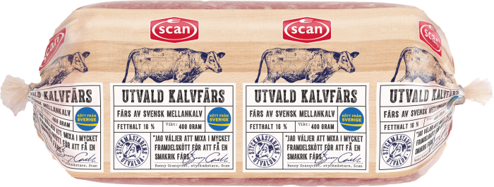Utvald Kalvfärs rullpack