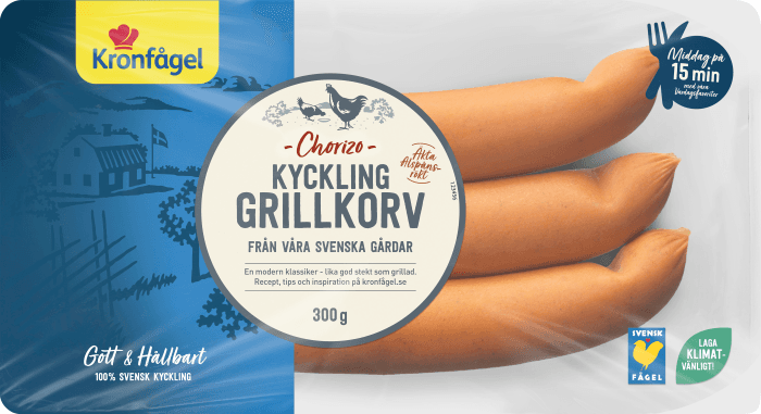 Kycklinggrillkorv Chorizo