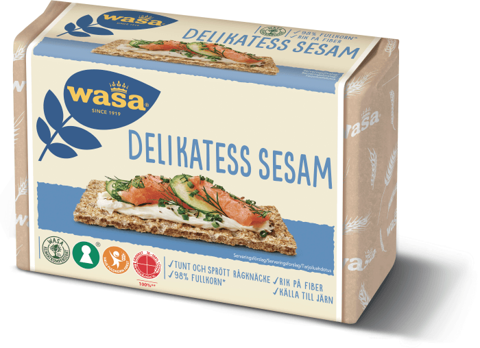 Knäckebröd Delikatess Sesam bröd
