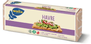 Havre Knäckebröd bröd