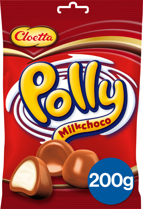 Polly Mjölkchoklad Röd
