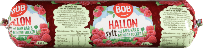 Hallonsylt Lättsockrad Refill