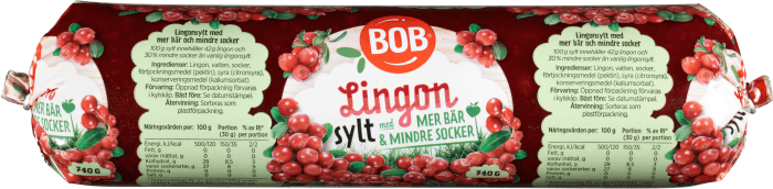 Lingonsylt Lättsockrad Refill