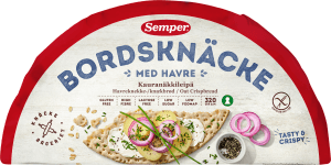 Bordsknäcke med havre glutenfritt