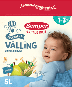 Fullkornsvälling Dinkel & Frukt 1-3år