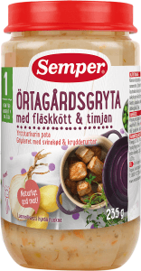 Örtagårdsgryta mede Fläskkött & Timjan 12 mån