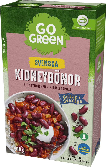 Kidneybönor Svenskodlade