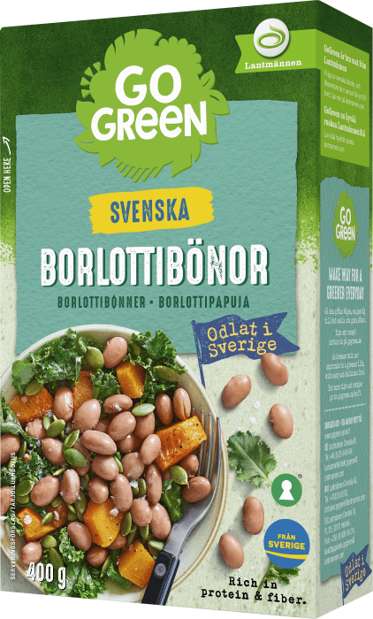 Borlottibönor Svenskodlade