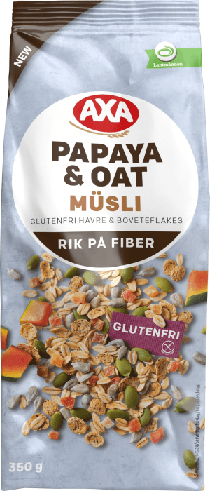 Müsli Papaya & Oat Glutenfri