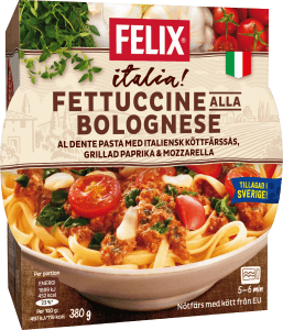 Italia Fettuccine Alla Bolognese Fryst