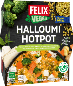 Creamy Halloumi Hotpot