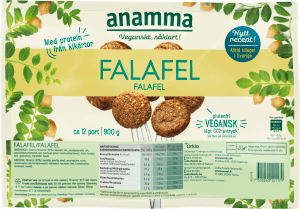 Falafel Vegansk Fryst