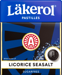 Halstabletter Licorice Seasalt