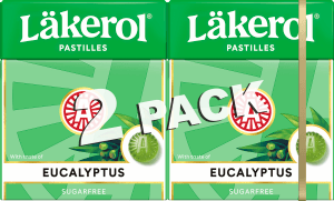 Halstabletter Eucalyptus Sockerfri 2x25g