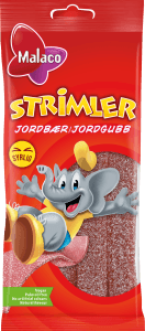 Godispåse Strimler Jordgubb