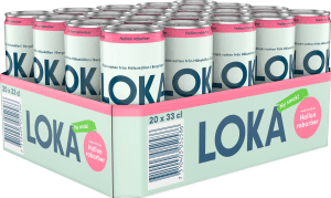 Hallon Rabarber Flak 20x33cl