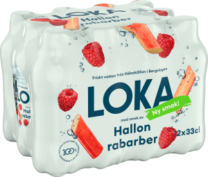 Hallon Rabarber 12x33cl