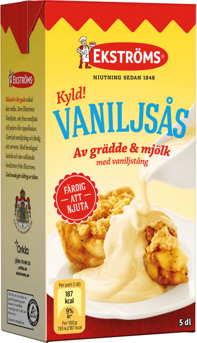 Vaniljsås Färsk Kyld