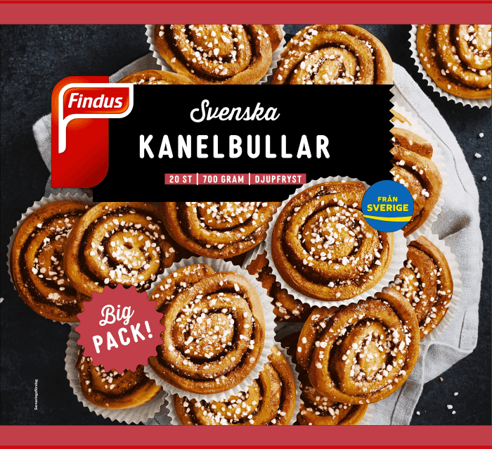 Svenska Kanelbullar Frysta 20-p