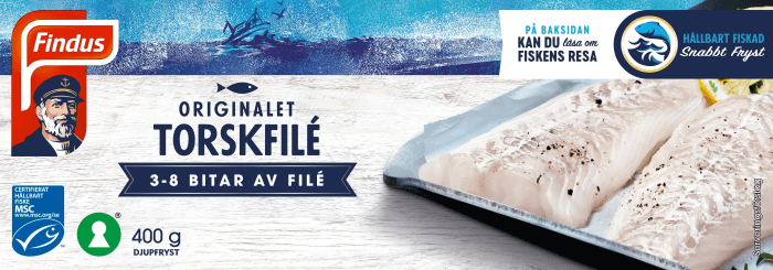 Torskfilé Fryst MSC