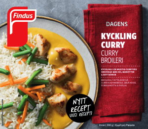 Kyckling Curry Fryst