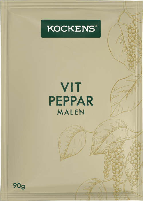 Vitpeppar malen