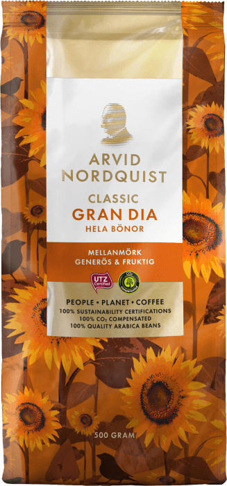 Gran Dia Hela Kaffebönor Mellanmörk