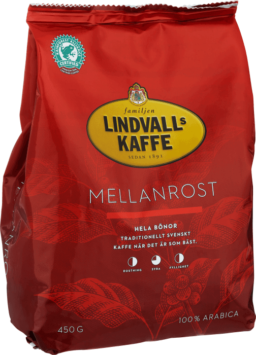 Kaffebönor Mellanrost