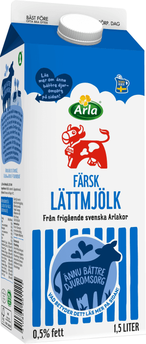Färsk Lättmjölk 0,5%