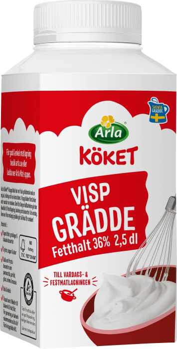 Vispgrädde 36%