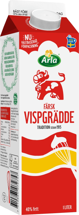Färsk vispgrädde 40%