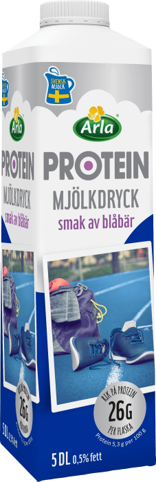 Mjölkdryck Protein Blåbär 0,5%