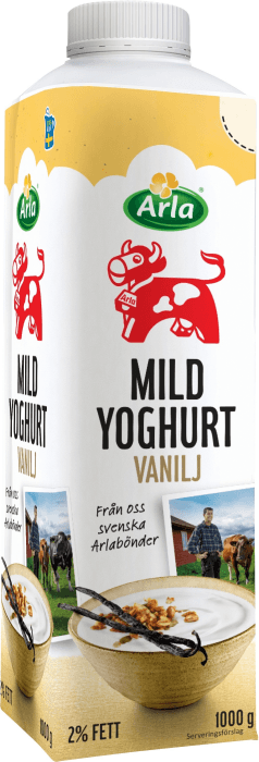 Yoghurt Mild 2% Vanilj