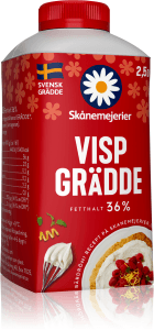 Vispgrädde 36%