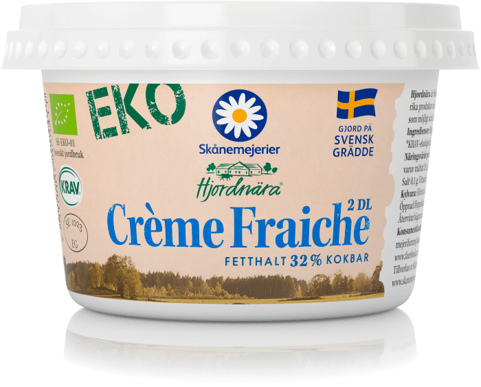 Hjordnära Crème Fraiche 32% EKO/KRAV