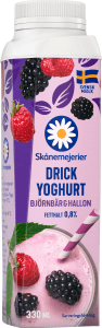 Drickyoghurt Björnbär & Hallon 0,8%