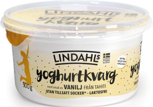 Yoghurtkvarg Vanilj 0,3% Laktosfri Utan Tillsatt Socker