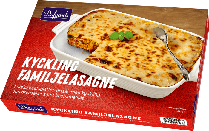Familjelasagne Kyckling Fryst