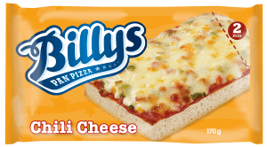 Pan Pizza Chili Cheese Fryst